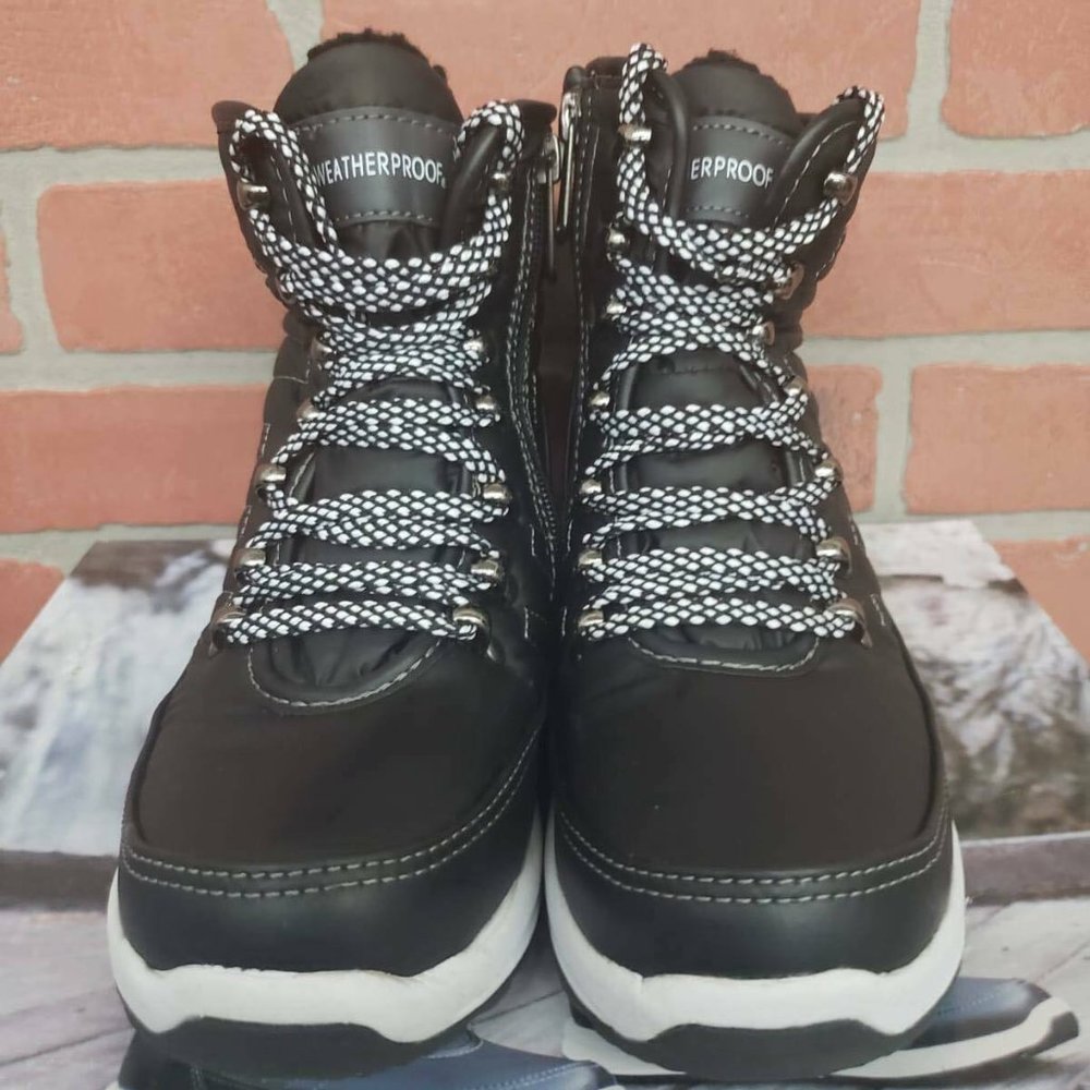 Waterproof Alexa Black Boots Women's Sz 9